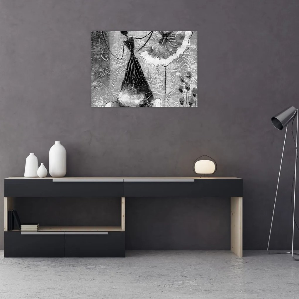 Obraz - Africká maľba (70x50 cm)
