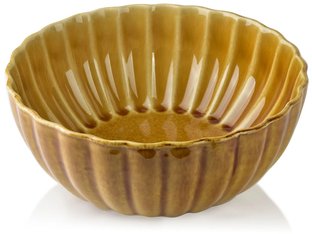 Porcelánová miska EVIE 650 ml horčicovo žltá