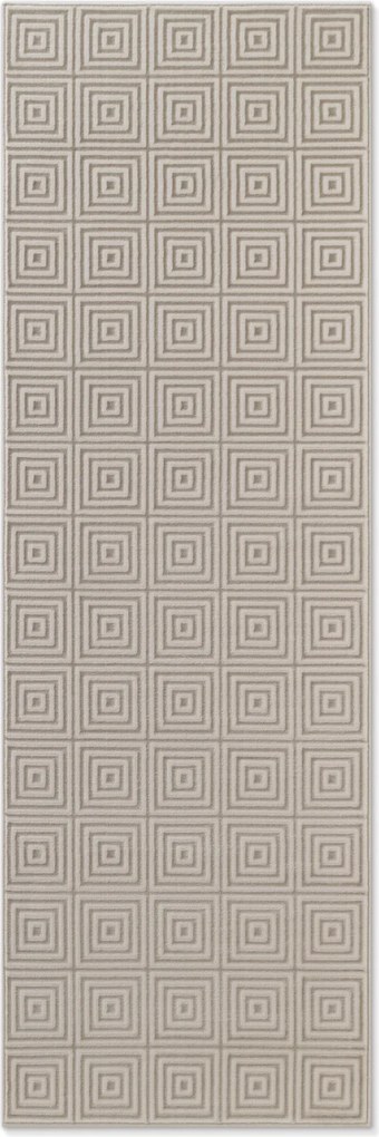 ELLE Decoration, Behúň Perles 106184 White Cream z kolekcie Elle, 80x240, béžová, obývacia izba