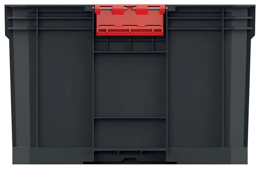 Prepravný box C, 52 × 32,9 × 21 cm, prepážky, čierna