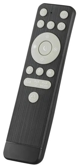 Brilliant - LED RGBW Stropný ventilátor so svetlom GAIANO LED/48W/230V čierna +DO