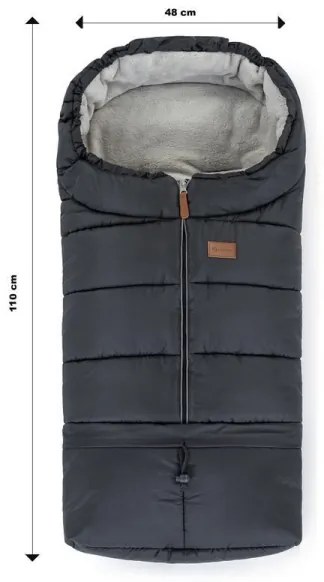 PETITE&MARS - Detský fusak 3v1 JIBOT šedá