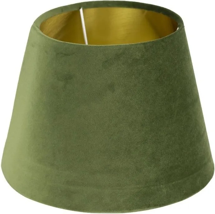 Tienidlo na lampu v zelenkavej farbe - 24 * 24 * 16cm