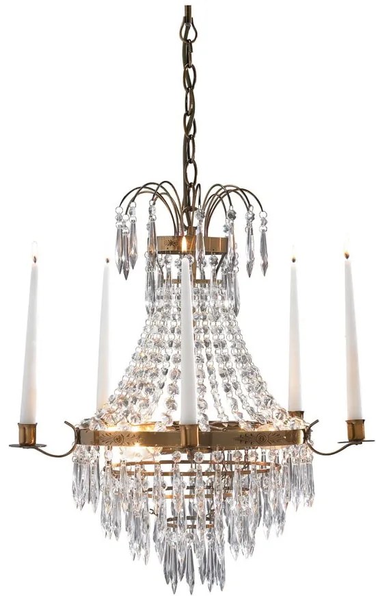 Závesné svietidlo v zlatej farbe ø 50 cm Krageholm – Markslöjd