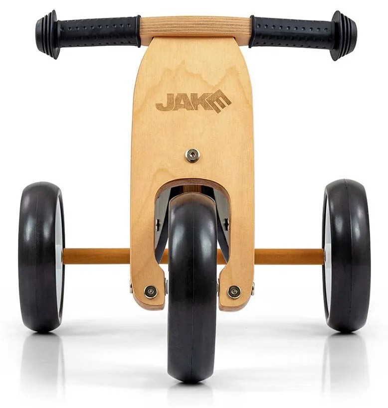 Detské multifunkčné odrážadlo bicykel 2v1 Milly Mally JAKE Classic Black