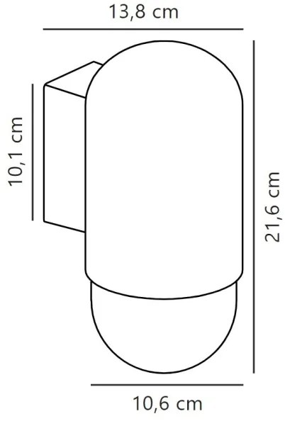 Nordlux - Vonkajšie nástenné svietidlo HEKA 1xE27/60W/230V IP54 béžová