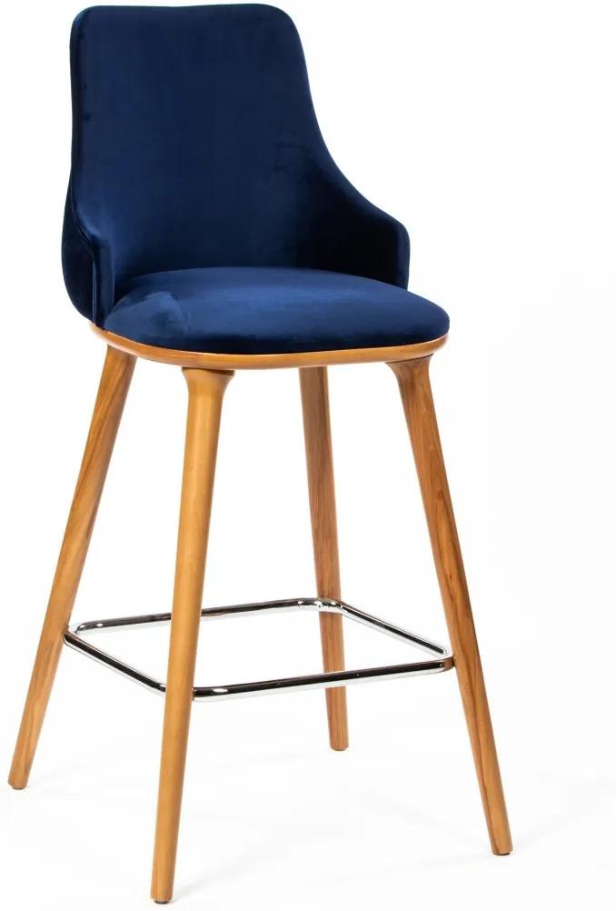 Dublino Home EMET SG BLUE barová stolička | BIANO