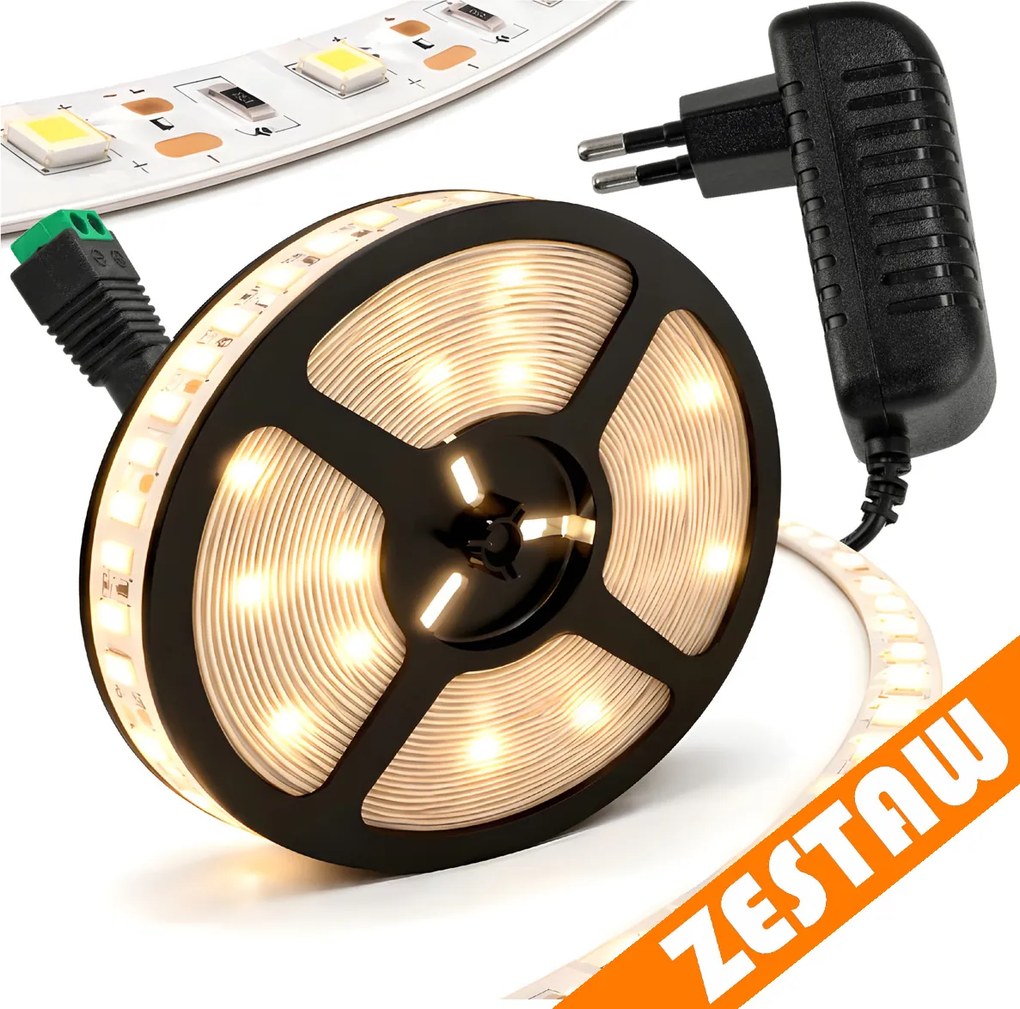 Sada LED pásikov 24W 5m SMD 1500lm - zdroj