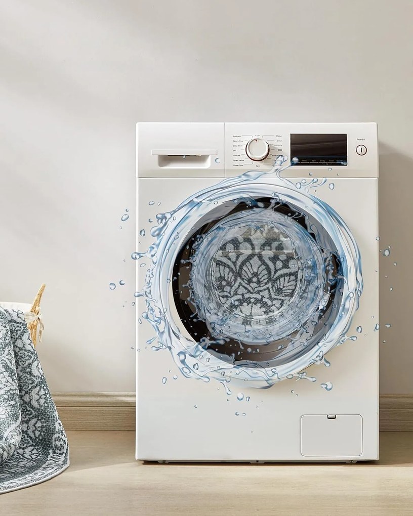 Kulatý koberec ORIENT 160 cm antracitově šedý