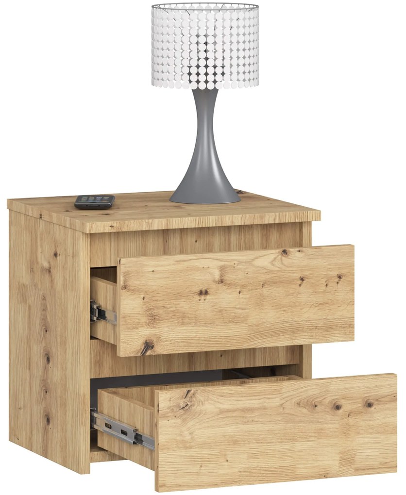 Nočný stolík CL2 40 cm dub artisan