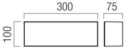 Redo 90330 - LED Vonkajšie nástenné svietidlo KODIAK LED/12W/230V IP65 biela/čierna