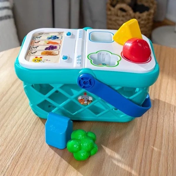 Baby Einstein - Detský interaktívny nákupný košík MAGIC TOUCH HAPE 3xAAA