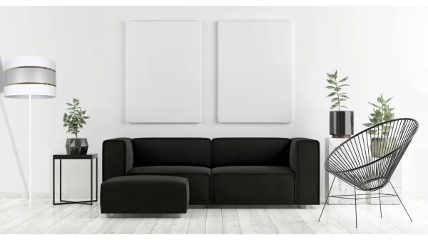 Stojacia lampa CORAL 1xE27/60W/230V biela