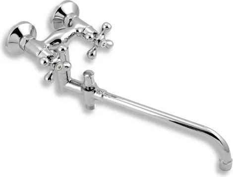 Vaňová batéria Novaservis Titania Retro II bez sprchového setu 100 mm chróm 99137/1.0