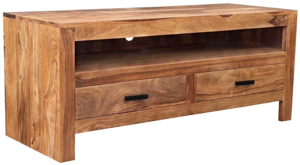 furniture-nabytek.cz - TV stolek z masivu z dřeva palisandr 120x50x45
