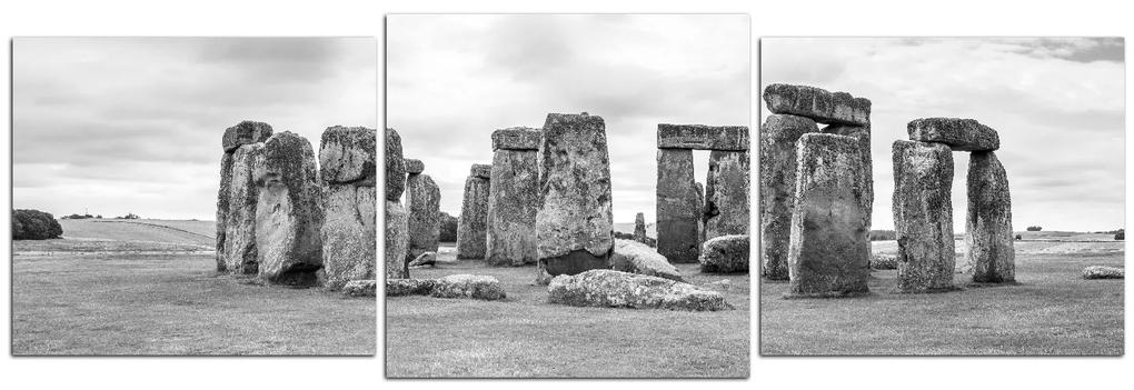 Obraz na plátne - Stonehenge - panoráma. 506ČD (90x30 cm)