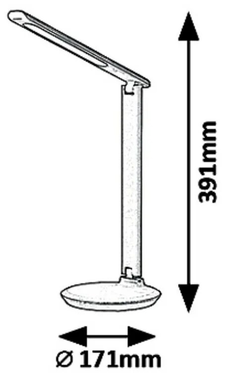 Rabalux 6980 stolná LED lampa Osias
