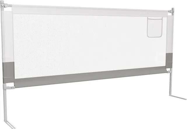 Detská ochrana postele, 200 cm, výškovo nastaviteľná