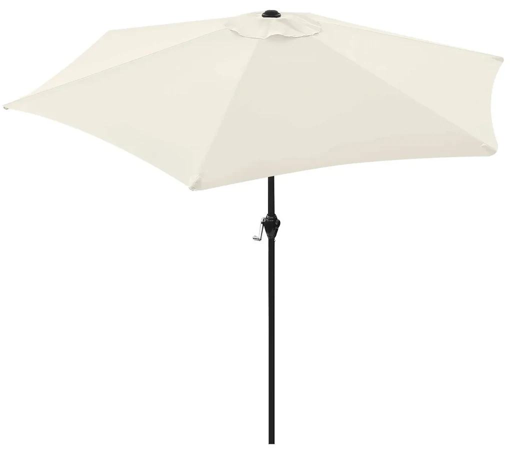 LONGWELL INDUSTRIAL LTD Skladací záhradný slnečník 210 cm - béžový