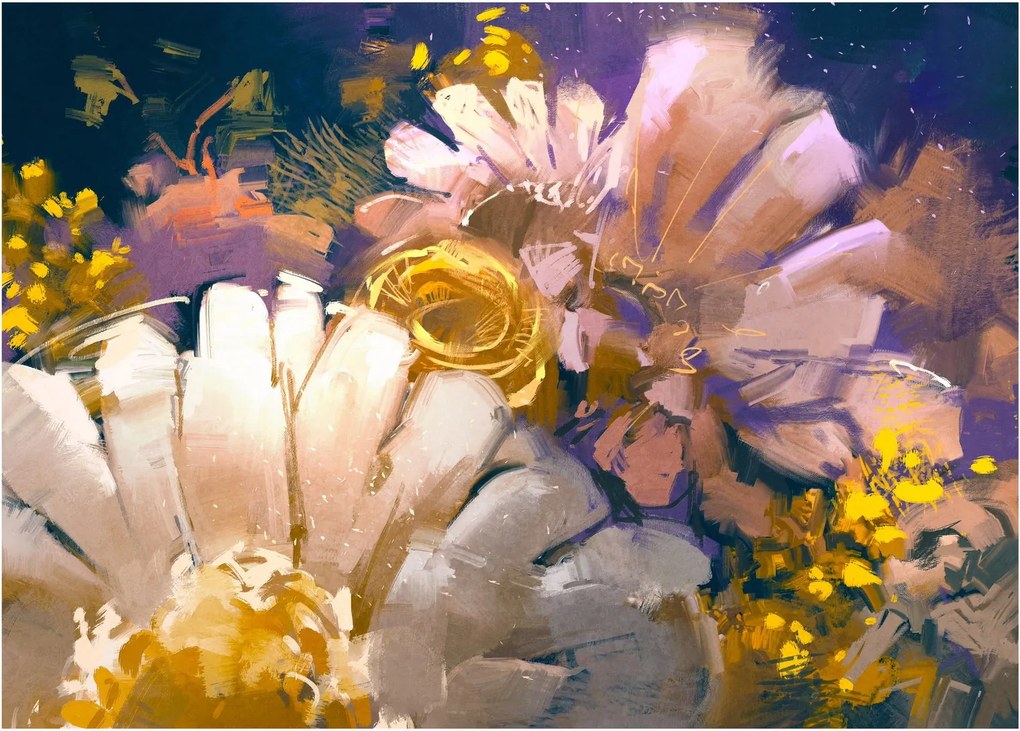 Obraz kvetov (70x50 cm)