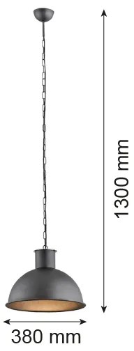 Argon 3192 - Luster EUFRAT 1xE27/60W/230V