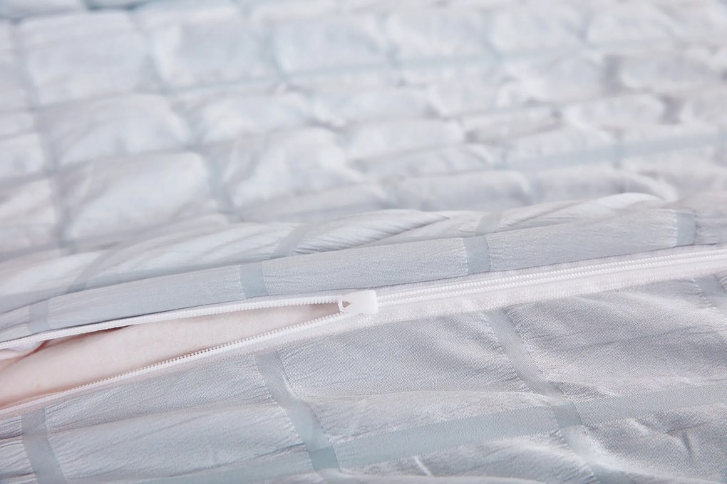Krepové obliečky polycotton Neapol sivé 200x140cm+90x70cm TiaHome