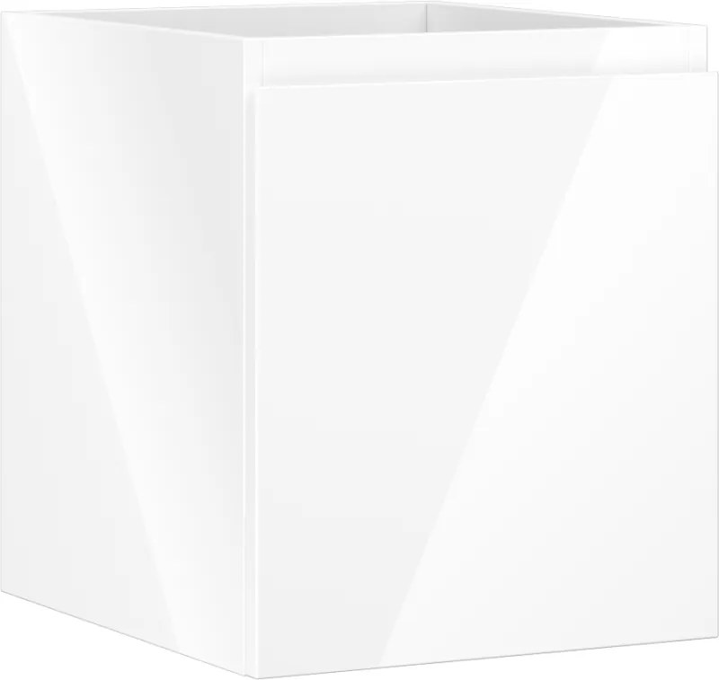 Mexen Orio, kúpeľňová skrinka 40 cm, 1 zásuvka, biela lesklá, 91A10-04047-1-BF00