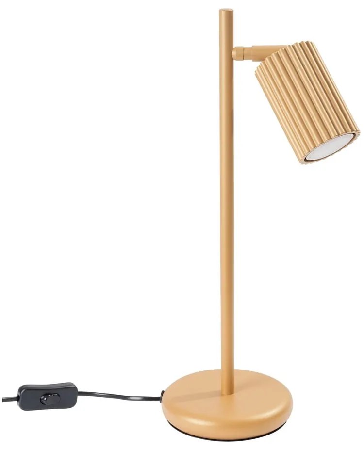 Stolová lampa v zlatej farbe (výška 43 cm) Gleam – Sollux