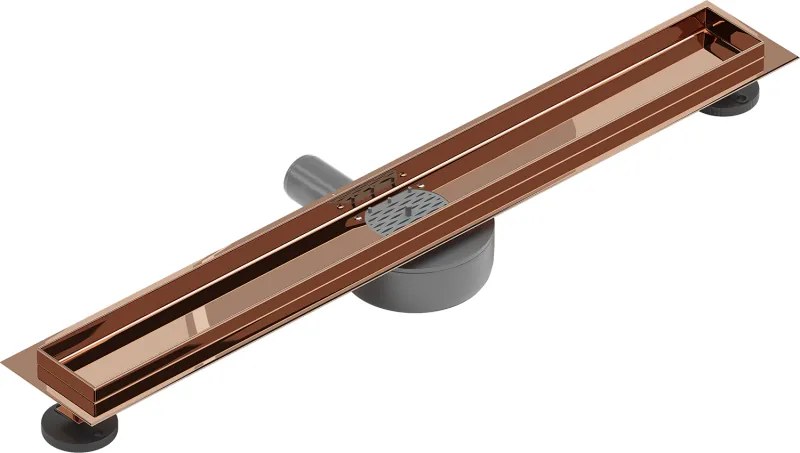 Mexen Flat 360°, telo žľabu 50 cm, ružové zlato, 1640050