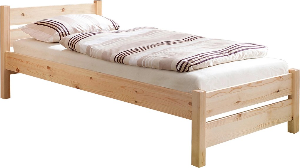 XXXLutz POSTEĽ, 90/200 cm farba borovice MID.YOU - Postele - 000406001301