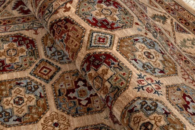 Koberec KESHAN, strapce 7874/53555 béžový / terakota