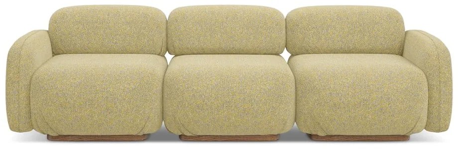 Žltá pohovka 270 cm Ailani – Makamii