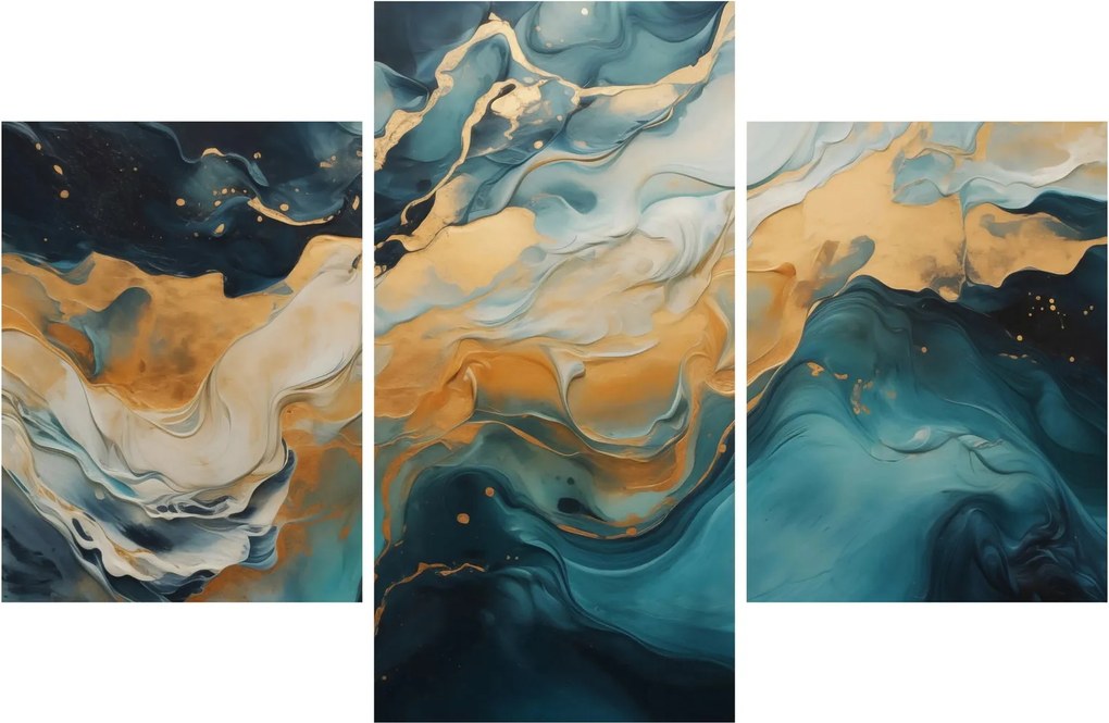 Obraz - Abstrakcia (90x60 cm)