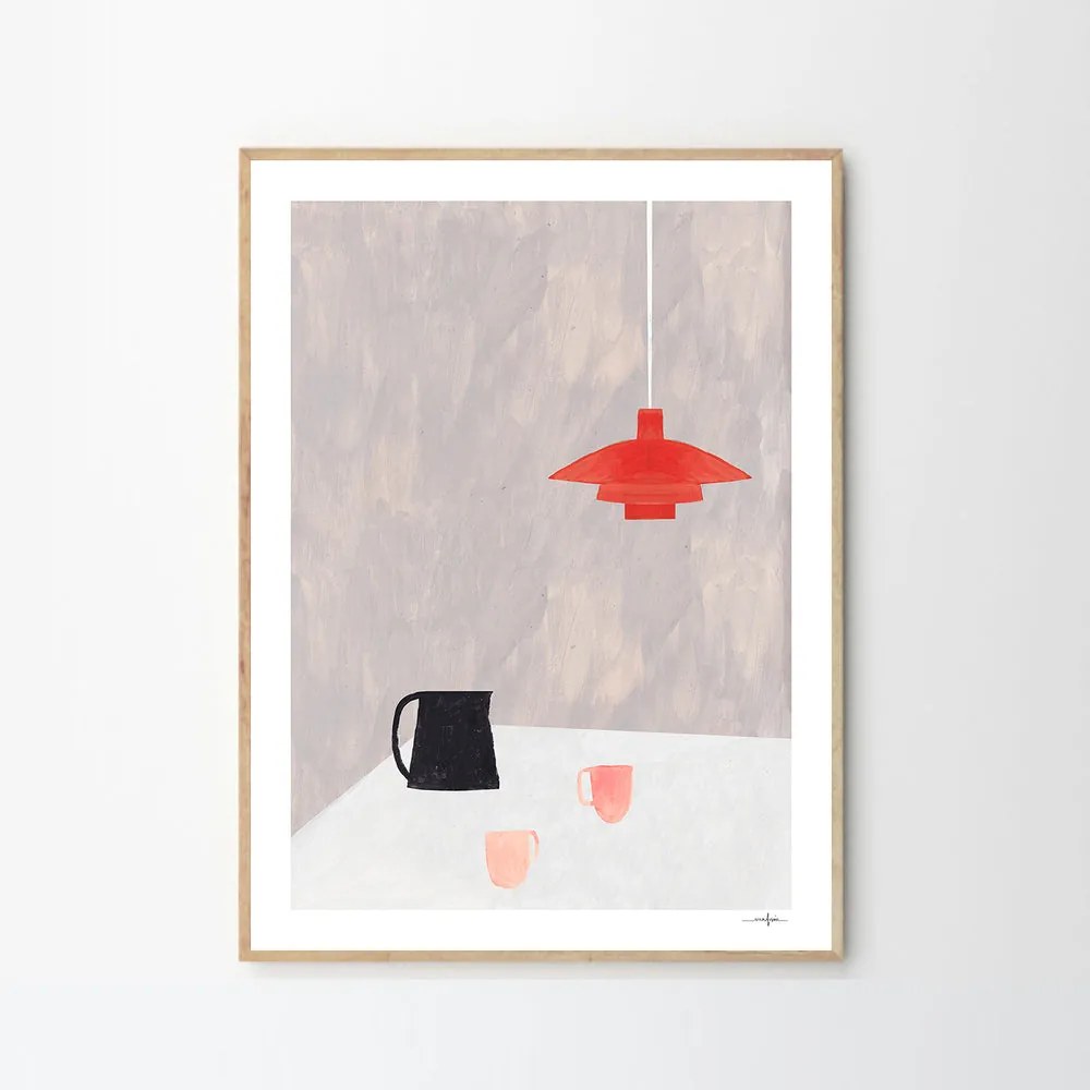 The Poster Club Plagát Orange Pendant by Ana Frois 30x40 cm