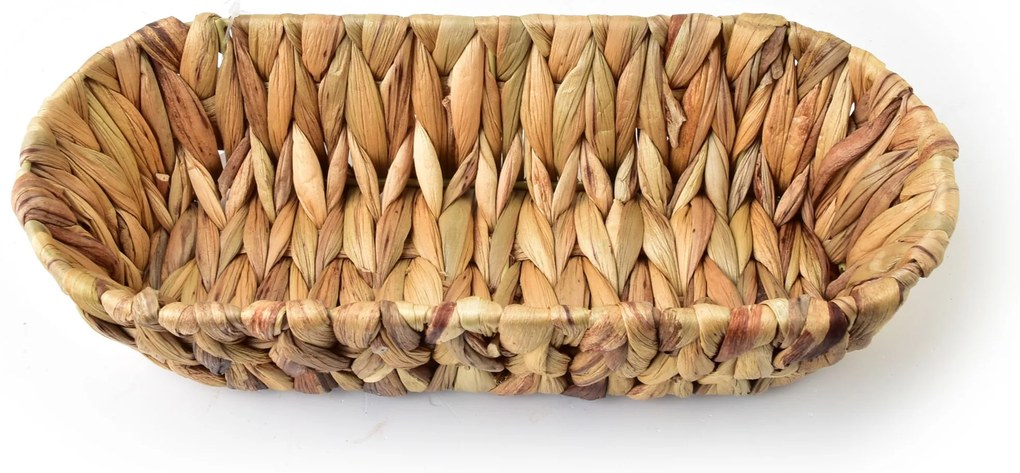 Košík na příbory a pečivo AMPARA 28 cm vodní hyacint natural