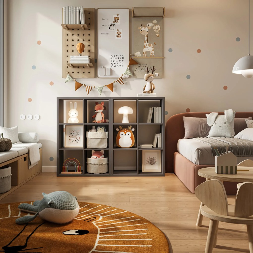 Regál Mixxit 9 FR 108 cm grafit