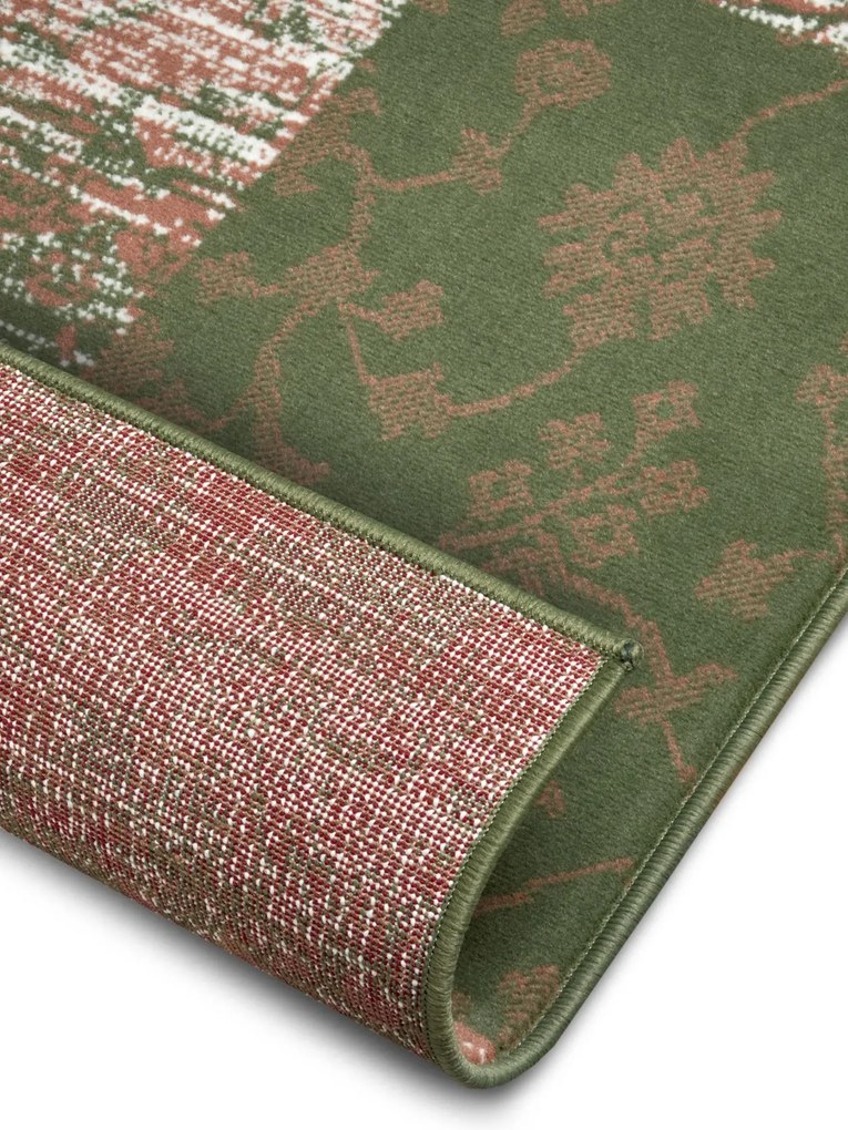 Hanse Home, Kusový koberec Gloria 105521 Green Creme, 235x320, zelená, chodba / predsieň