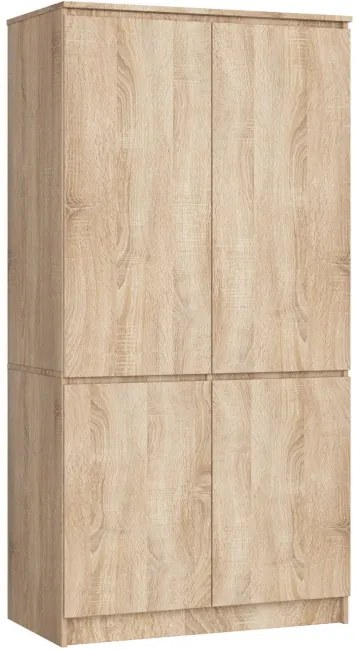 Skriňa S 90 4D CLP sonoma