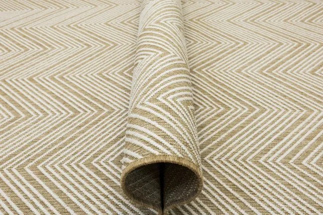 Obojstranný koberec 206139/10810 béžový / krémový