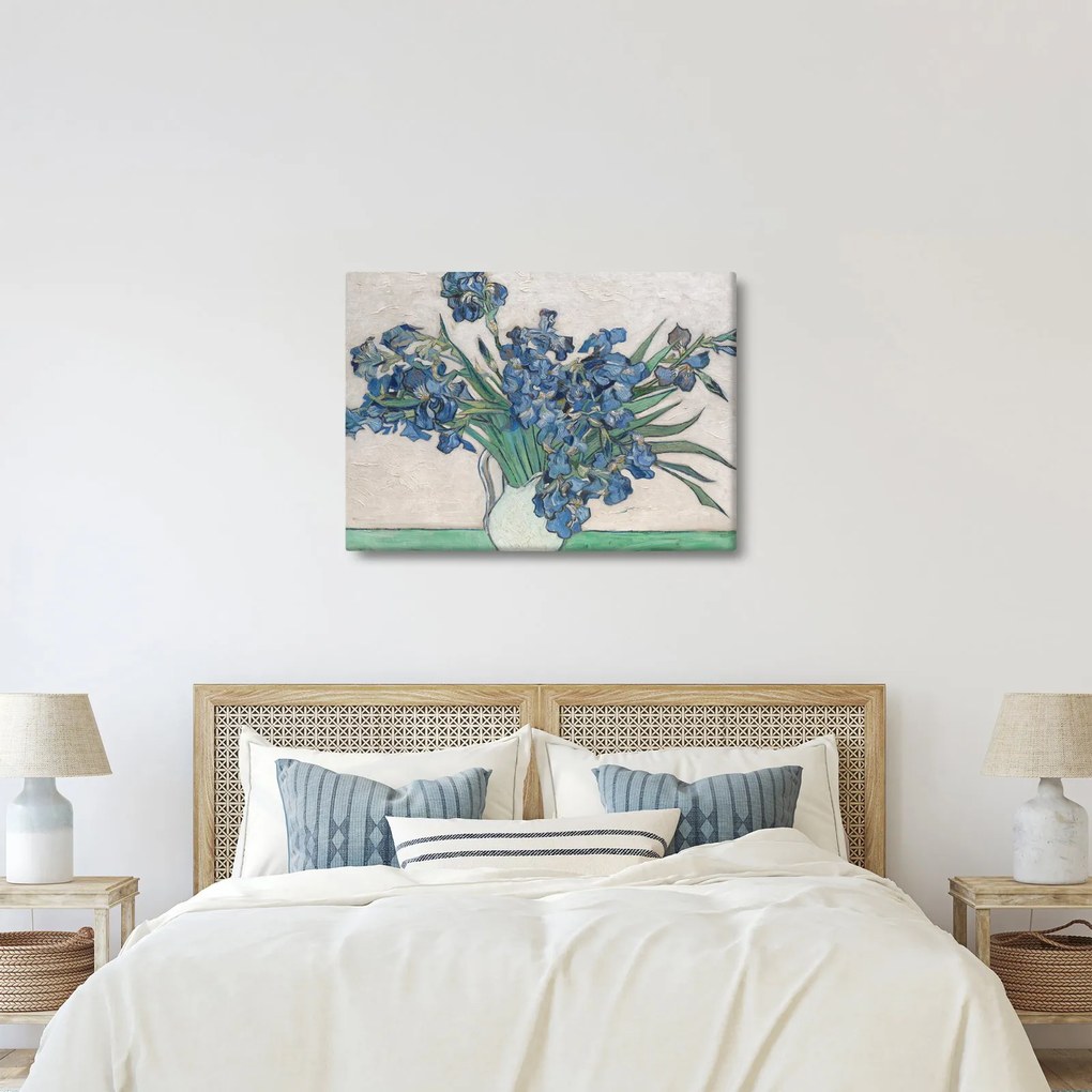 Obraz - Vincent van Gogh, Irises, reprodukcia (70x50 cm)