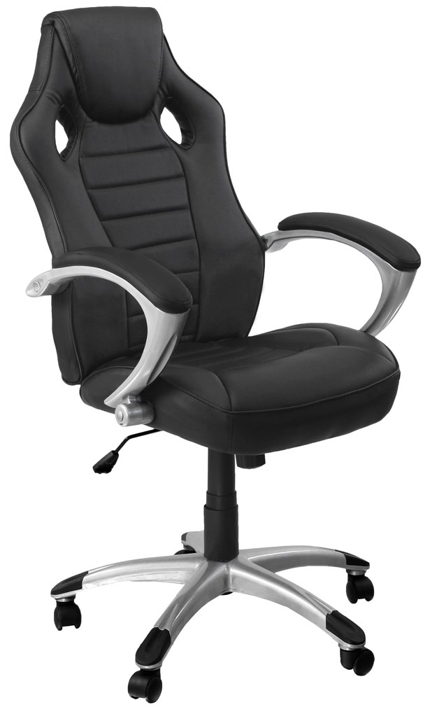 Kancelárska stolička Hawaj Racing Deluxe | čierna
