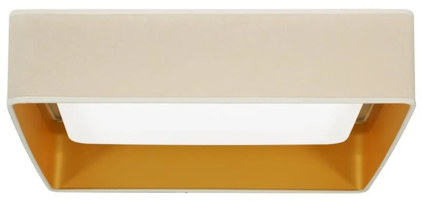 Brilagi - LED Stropné svietidlo VELVET SQUARE LED/24W/230V krémová