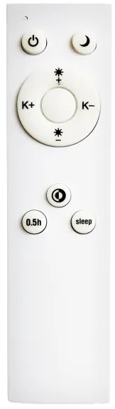 Top Light - LED Stmievateľné stropné svietidlo LED/51W/230V hranatý biela + DO