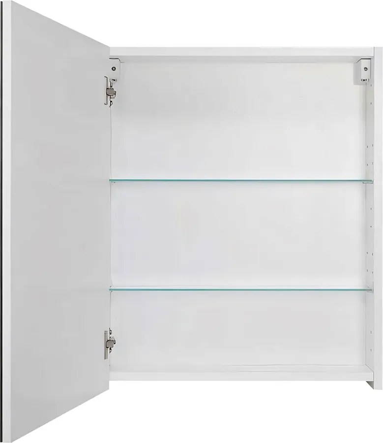 Comodo Zrkadlová skrinka Ticino 50 ZS LED-G s osvetlením Any LED 30 G, zlatá