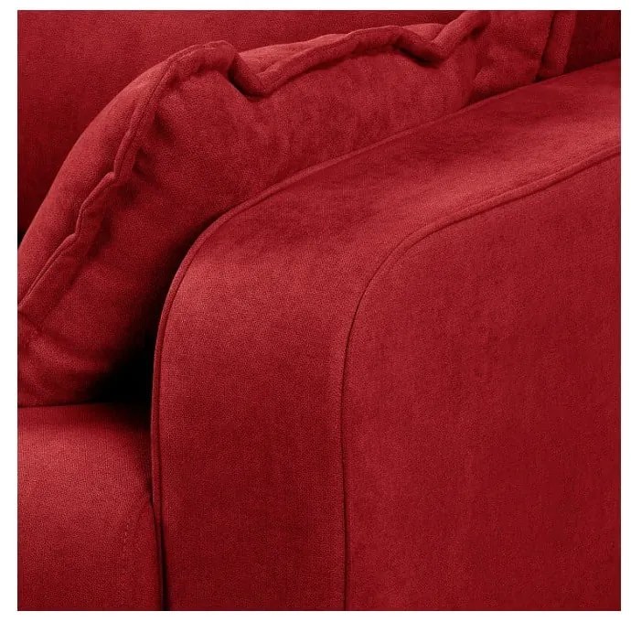 Červená pohovka 193 cm Beata - Ropez