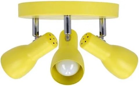Bodové svietidlo PICARDO 3xE14/40W/230V žltá