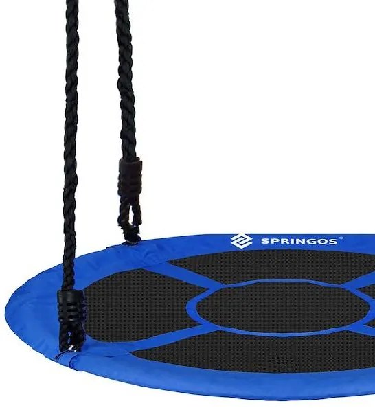 Hojdačka bocianie hniezdo SPRINGOS NS024 - modrá