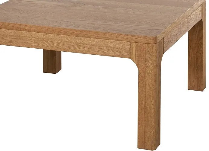 Konferenčný stolík Latina 41 z masívu 80 cm dub medový