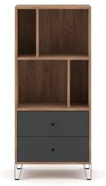 Komoda SULA dub craft/čierna