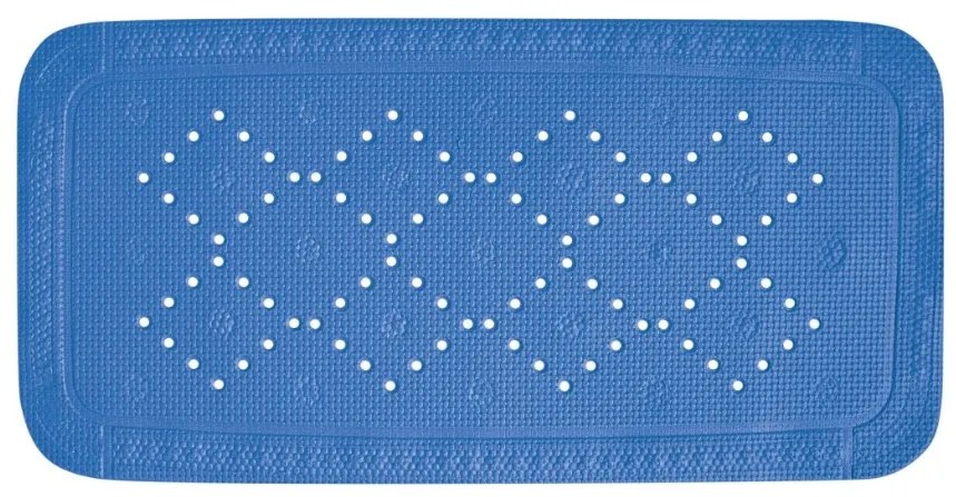 Spirella Protišmyková podložka do vane ALASKA, modrá, 71 x 36 cm